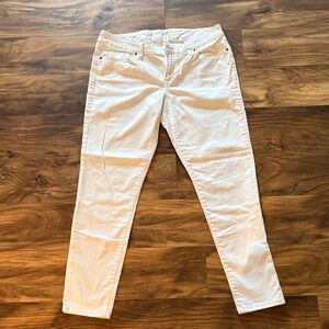 The Limited Women's Off-White Skinny Jeans